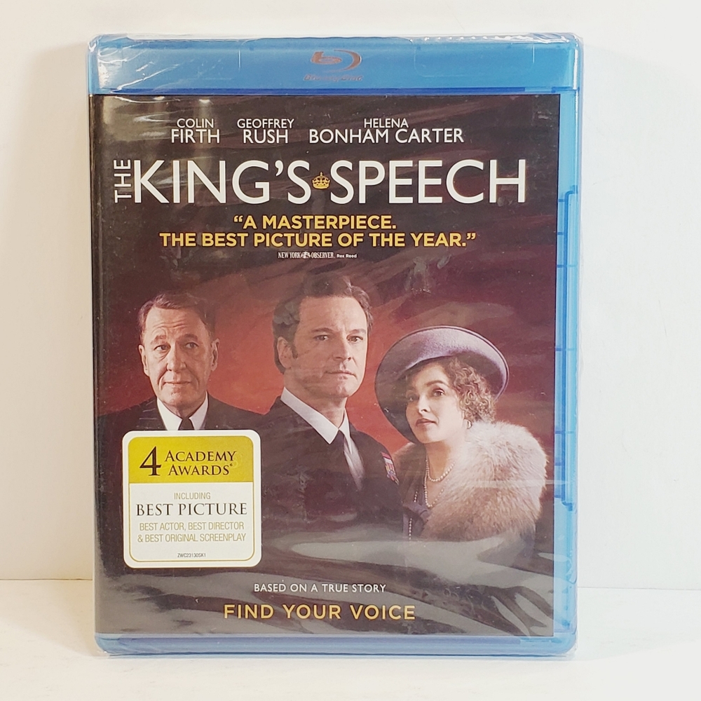 The King's Speech Blu-ray Colin Furth 2011 Anchor Bay Entertainment